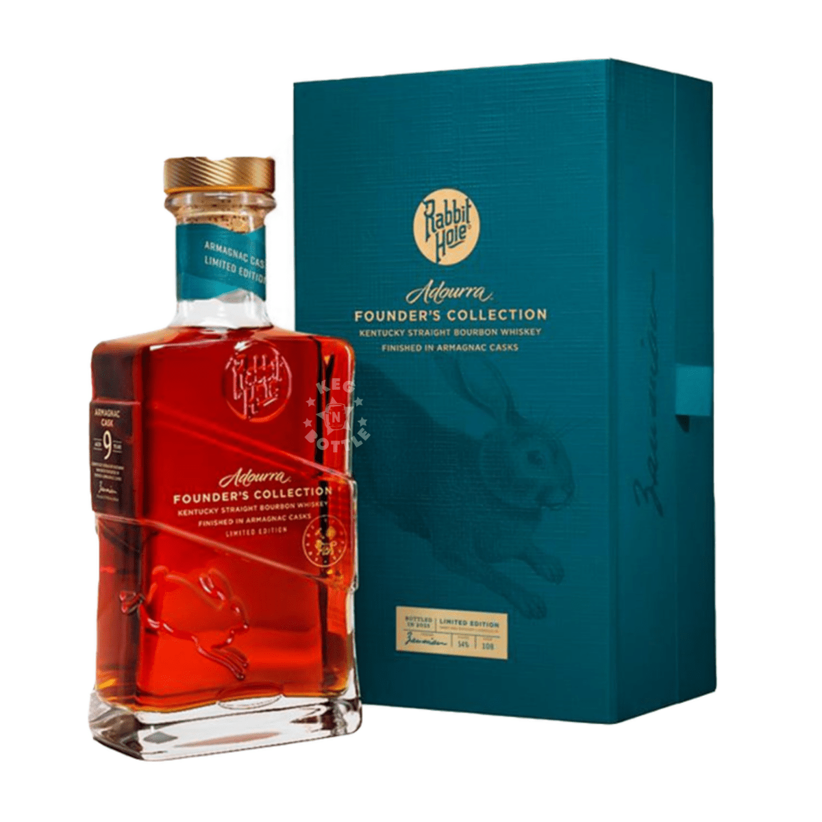 Rabbit Hole Adourra 9 Year Founder's Collection Straight Bourbon Whiskey (750 ml) | Keg N Bottle