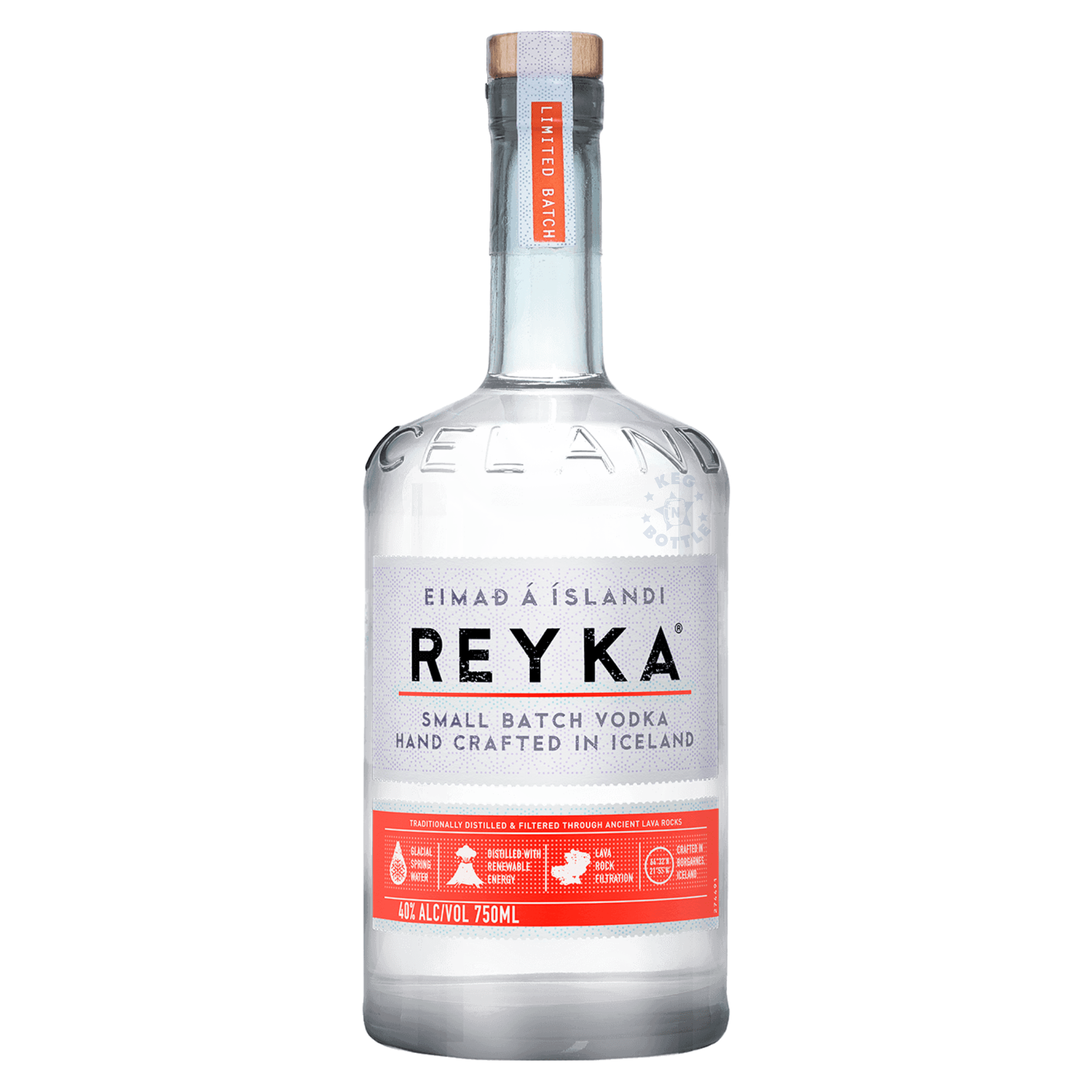 Reyka Iceland Vodka (750 ml) | Keg N Bottle