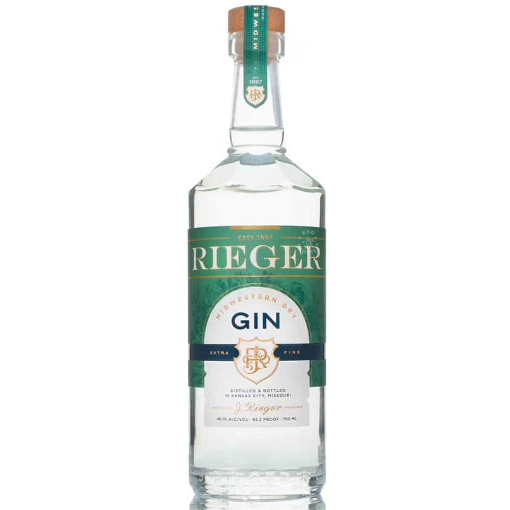 Rieger Midwestern Dry Gin 750 ml bottle