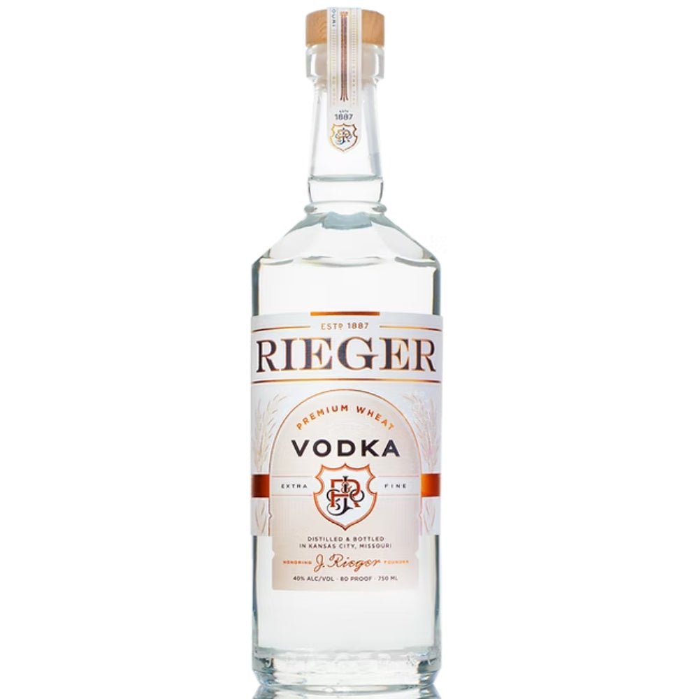 Rieger Premium Wheat Vodka 750 ml bottle