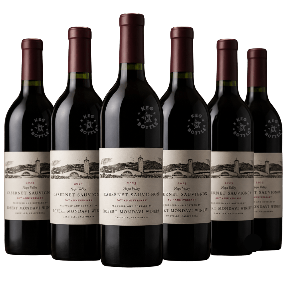 Robert Mondavi 60th Anniversary Napa Valley Cabernet Sauvignon (750mL) - 6 Pack