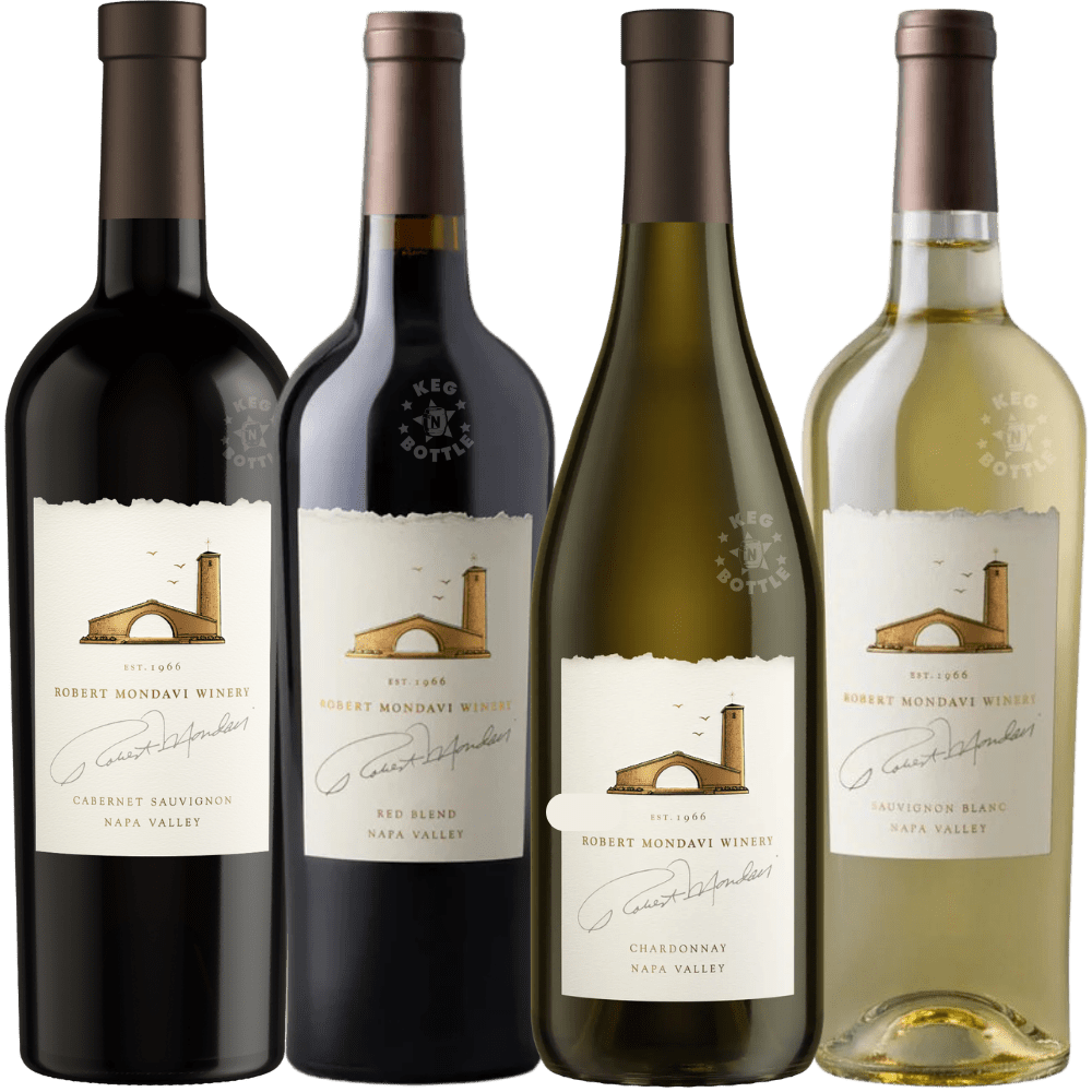 Robert Mondavi Napa Valley Combo Pack (4 x 750mL) | Keg N Bottle