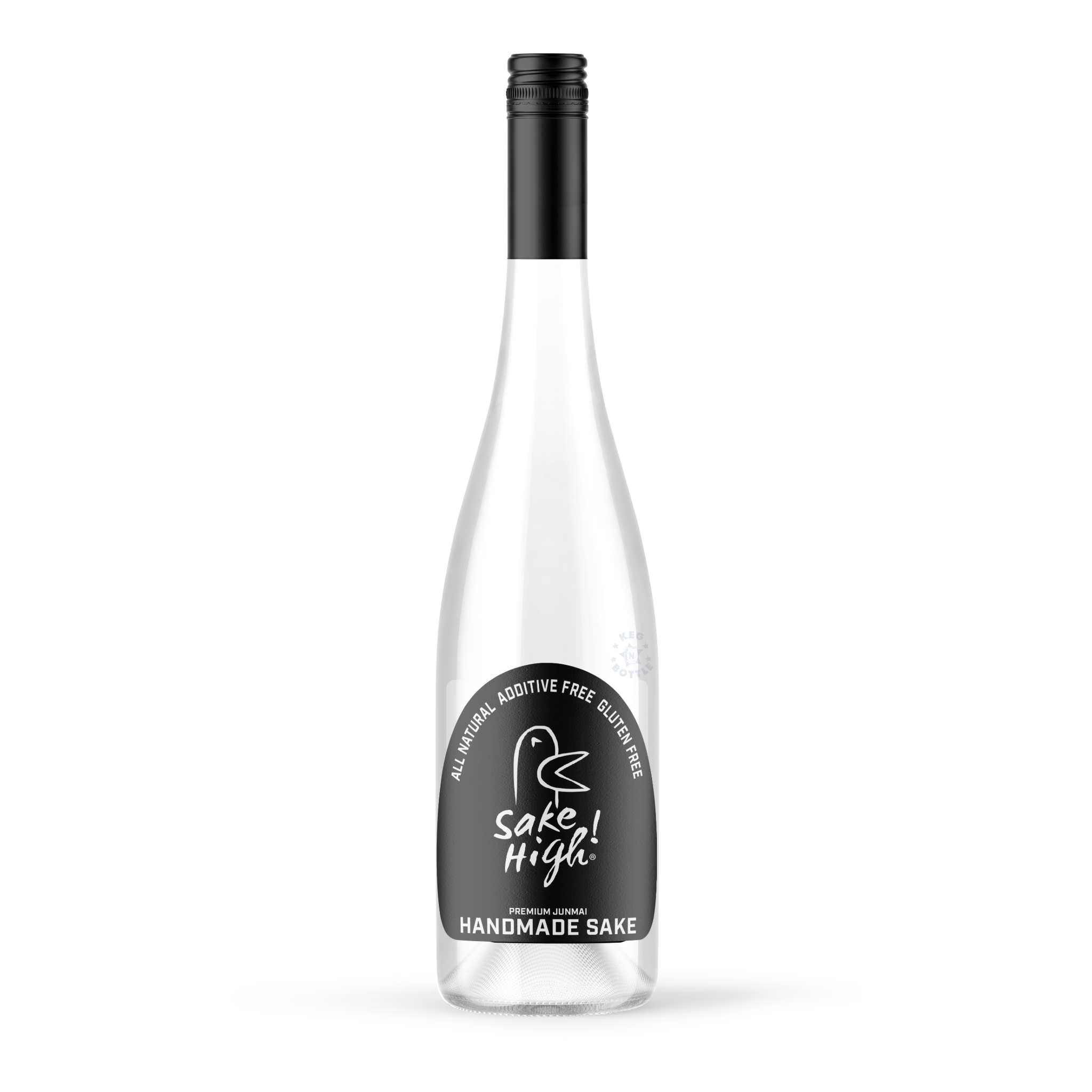 Sake High! Premium Junmai Sake (720 ml) | Keg N Bottle