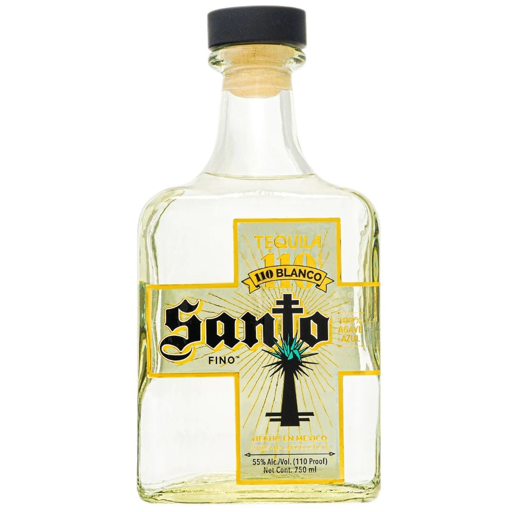 Bottle of Santo Blanco 110 Proof Tequila (750 ml)