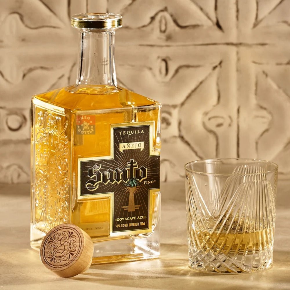 Santo Tequila Anejo Sammy Hagar & Guy Fieri (750 ml) 2
