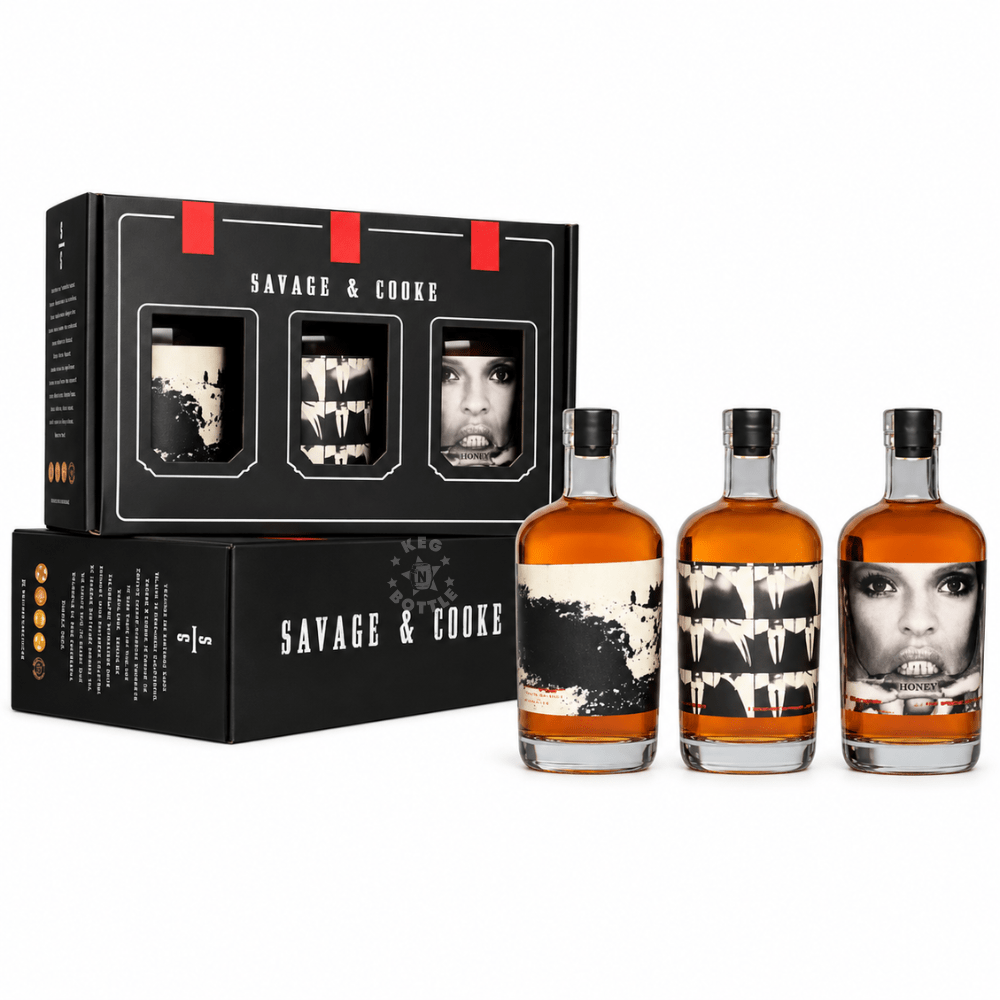 Savage & Cooke Whiskey Collection Gift Set (3 x 375mL) | Keg N Bottle