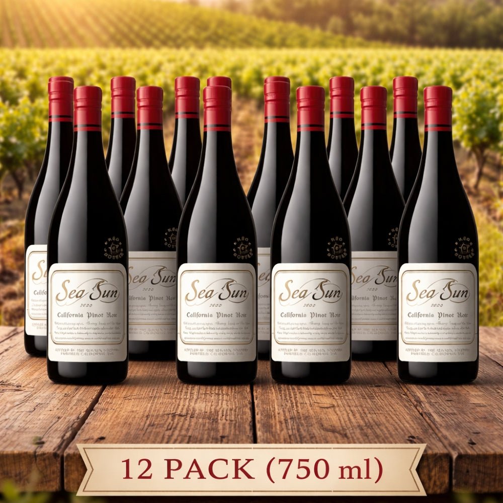 Sea Sun Pinot Noir - 12 Pack (750 ml) | Keg N Bottle