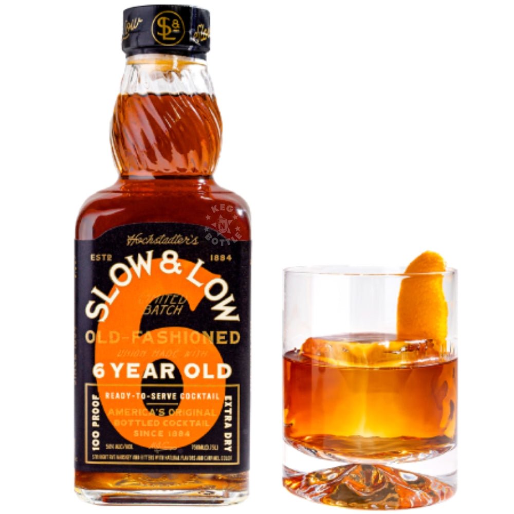Slow & Low 6 - Year Old - Fashioned (750mL) | Keg N Bottle