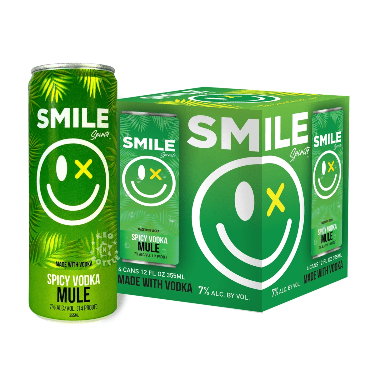 Smile Spirits Spicy Vodka Mule (4 Pack) | Keg N Bottle