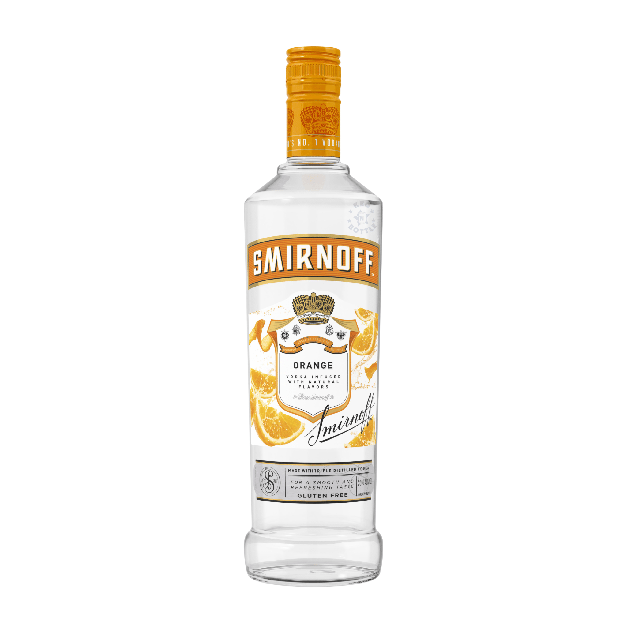 Smirnoff Orange Vodka (750 ml) - Keg N Bottle