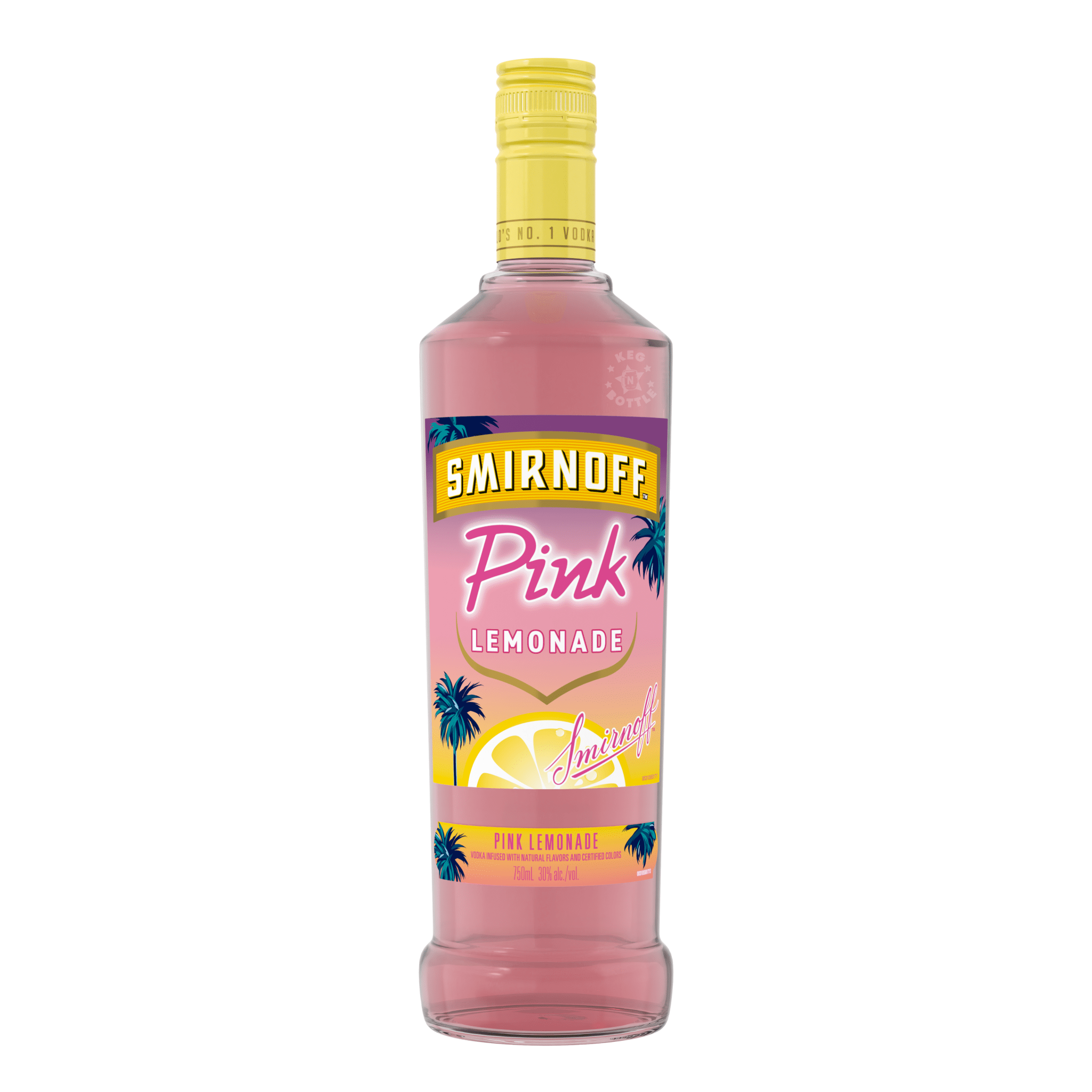 Smirnoff Pink Lemonade Vodka (750 ml) - Keg N Bottle