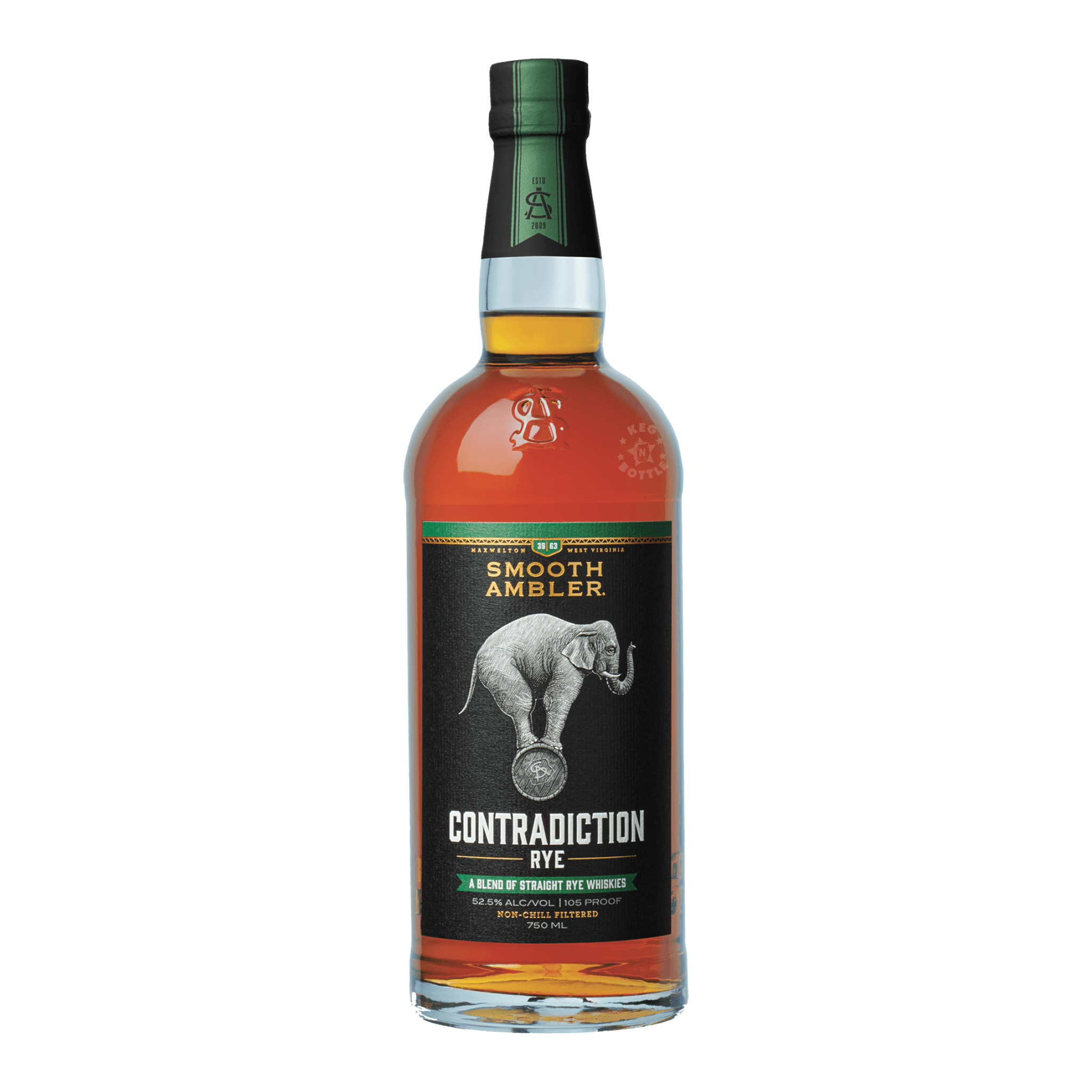 Smooth Ambler Contradiction Rye Batch 41 (750 ml) - Keg N Bottle