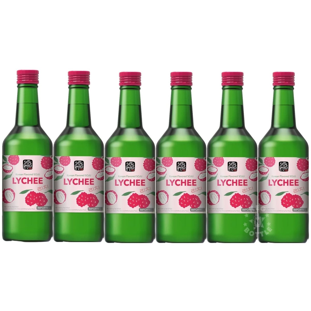 Soju Holics Lychee Soju (6 Pack) | Keg N Bottle