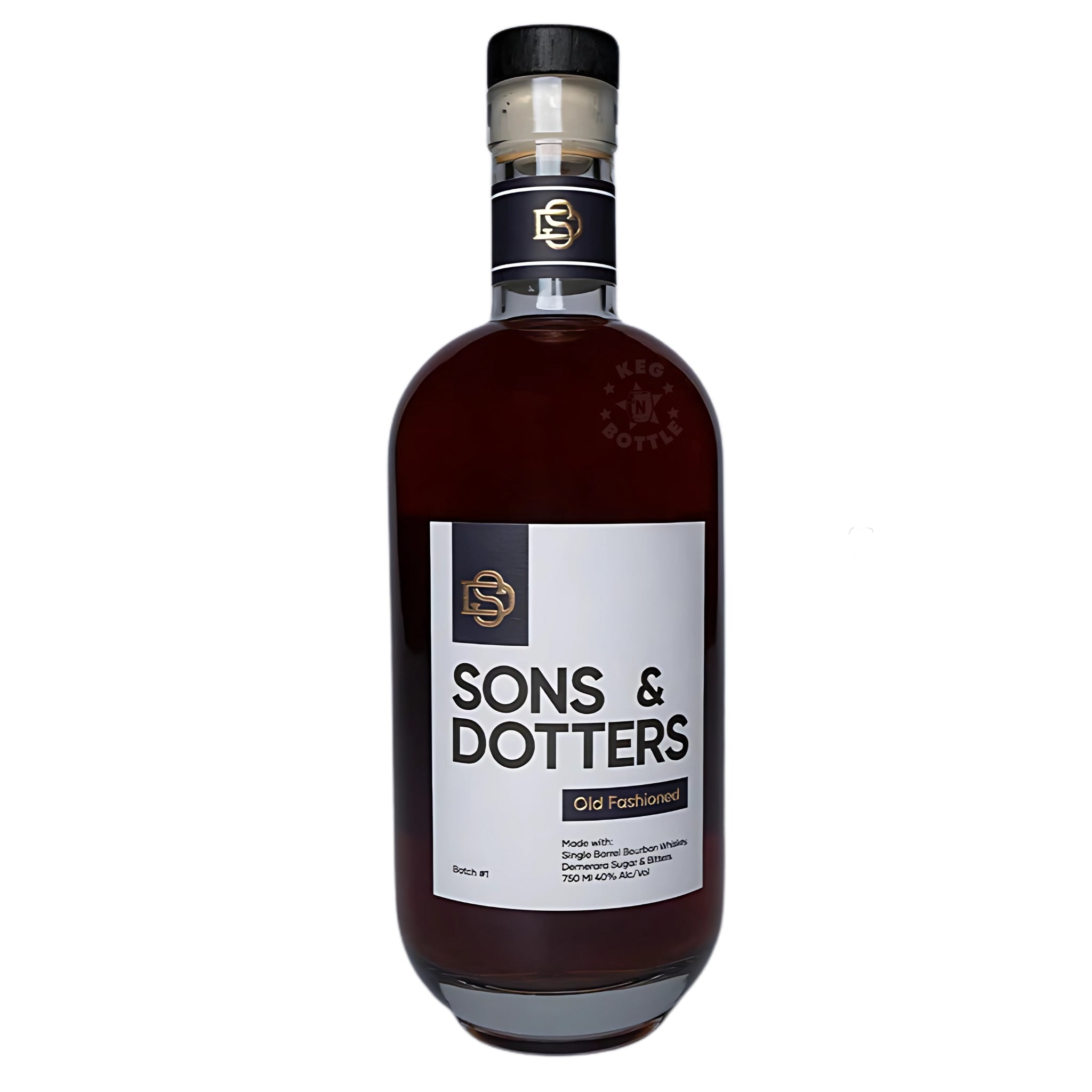 Sons & Dotters Old Fashioned Bottled Cocktail (750 ml) - Keg N Bottle