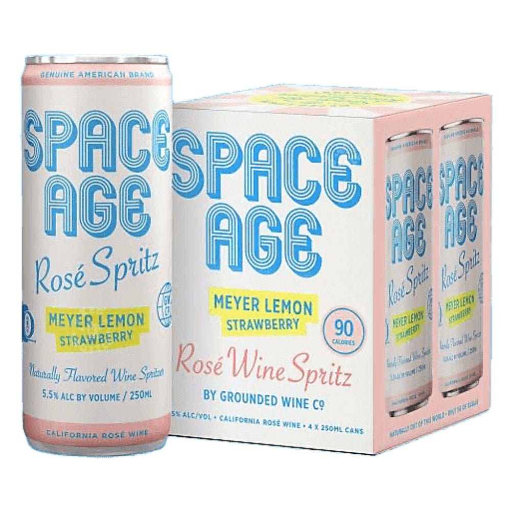 Space Age Rosé Spritz - 4 pack (250 ml) | Keg N Bottle