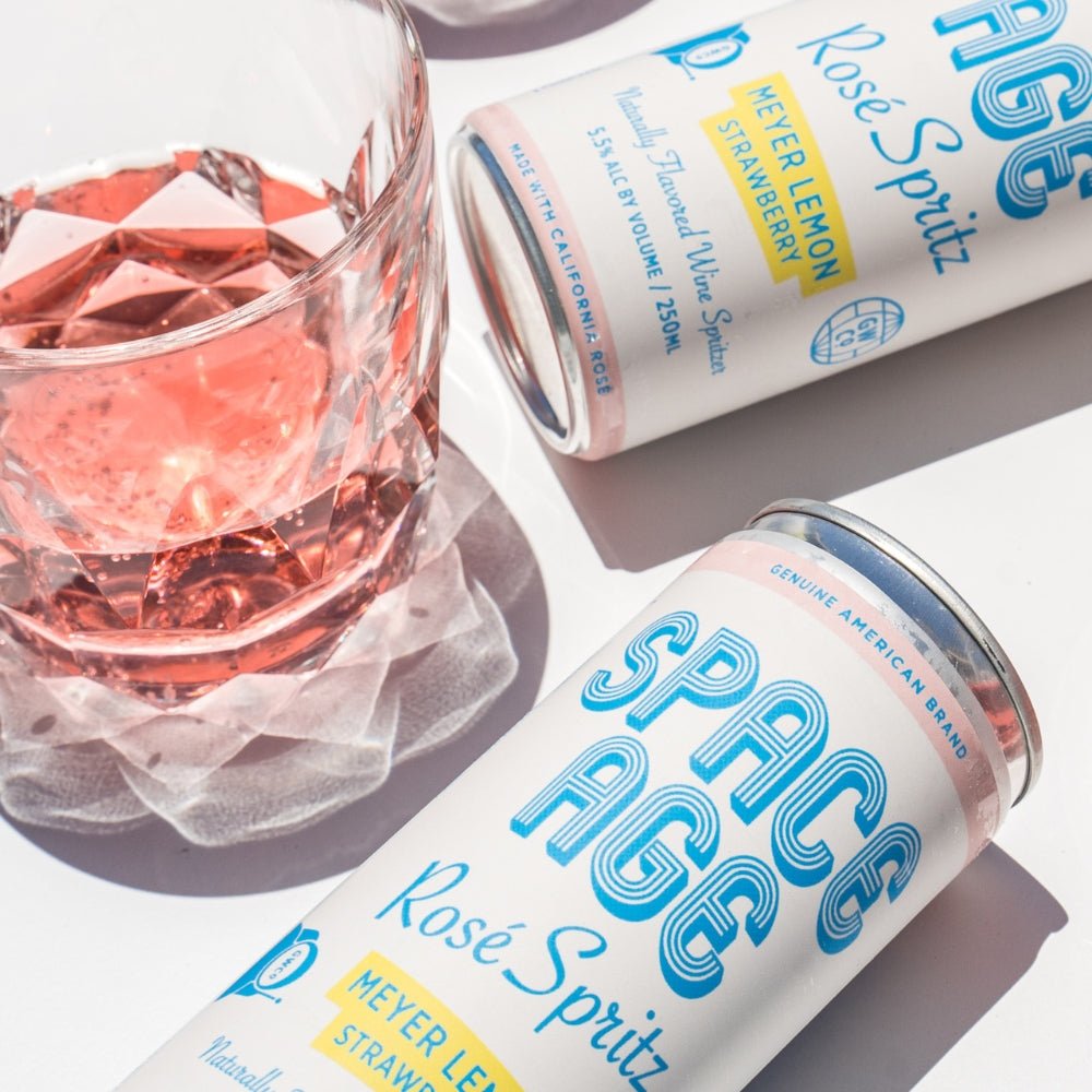 Space Age Rosé Spritz - 4 pack (250 ml) | Keg N Bottle