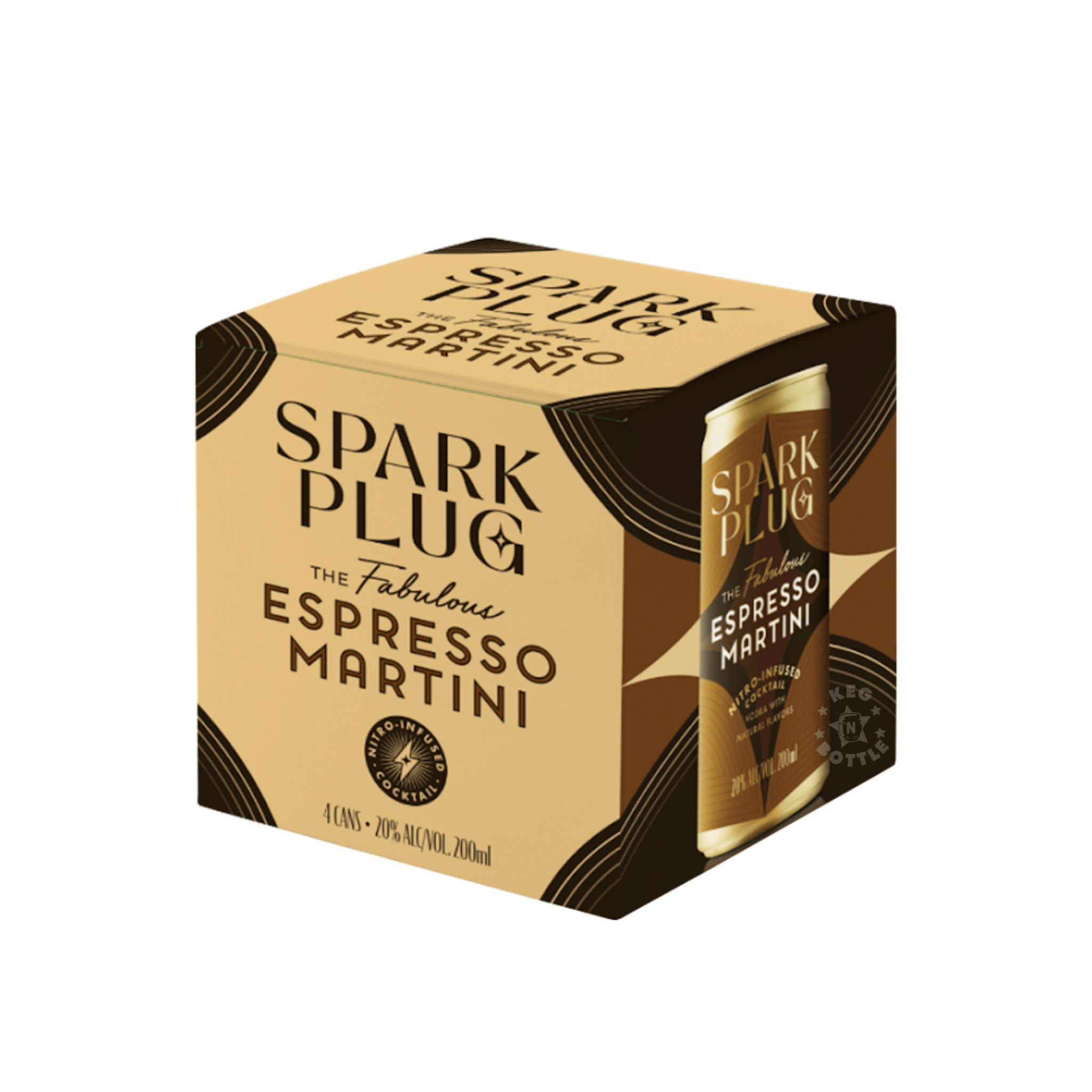 Spark Plug Espresso Martini (4 Pack) - Keg N Bottle