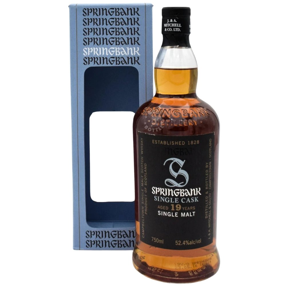 SpringBank 19 Year Single Cask Single Malt Scotch Whiskey (750mL)