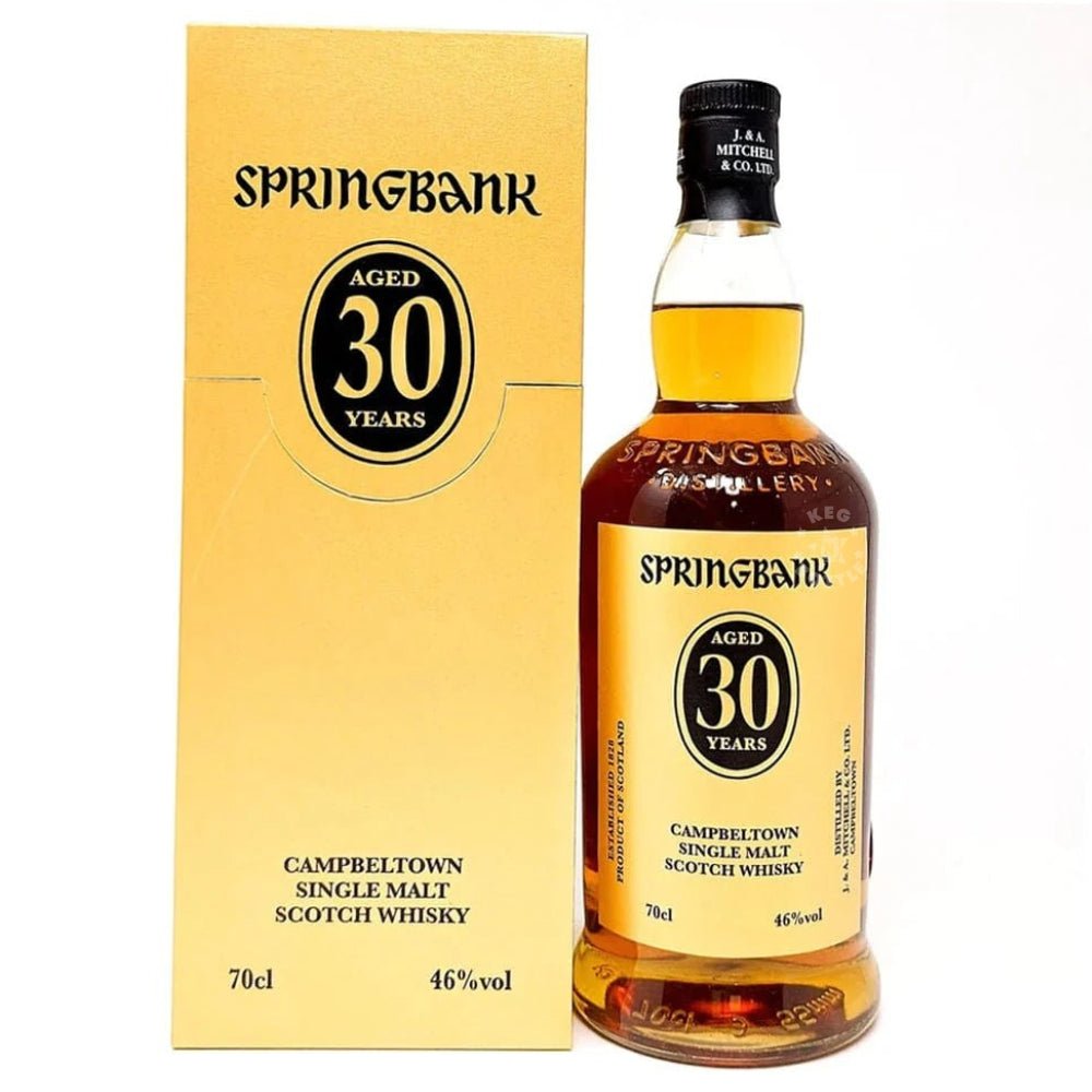 SpringBank 30 Year Old Single Malt Scotch Whiskey (700mL) | Keg N Bottle