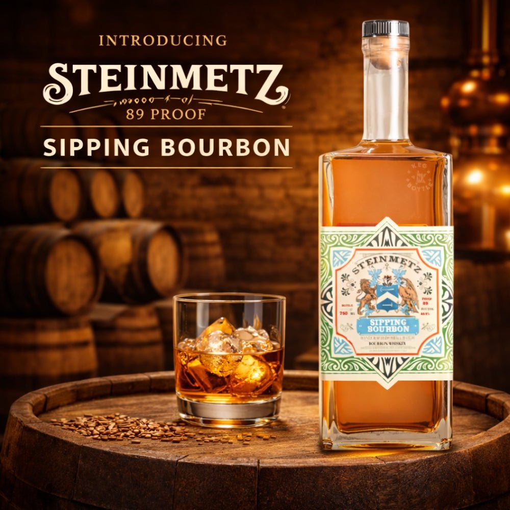 Steinmetz 89 Proof Sipping Bourbon Whiskey (750mL)