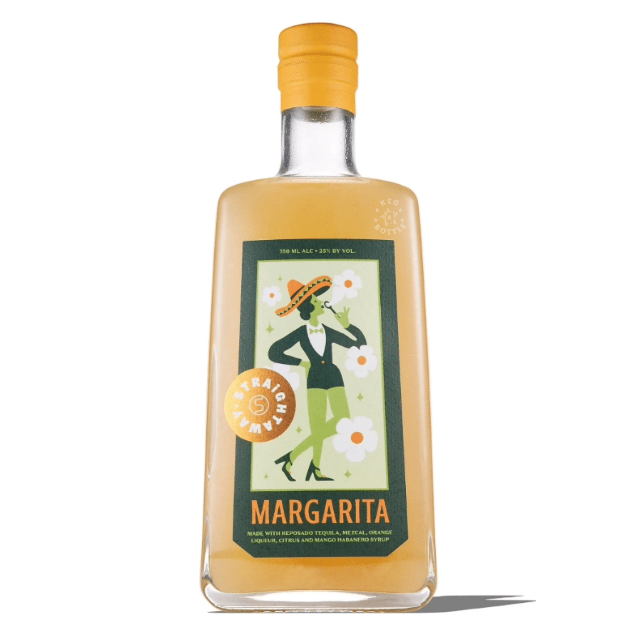 Straightaway Margarita Cocktail (750 ml) | Keg N Bottle
