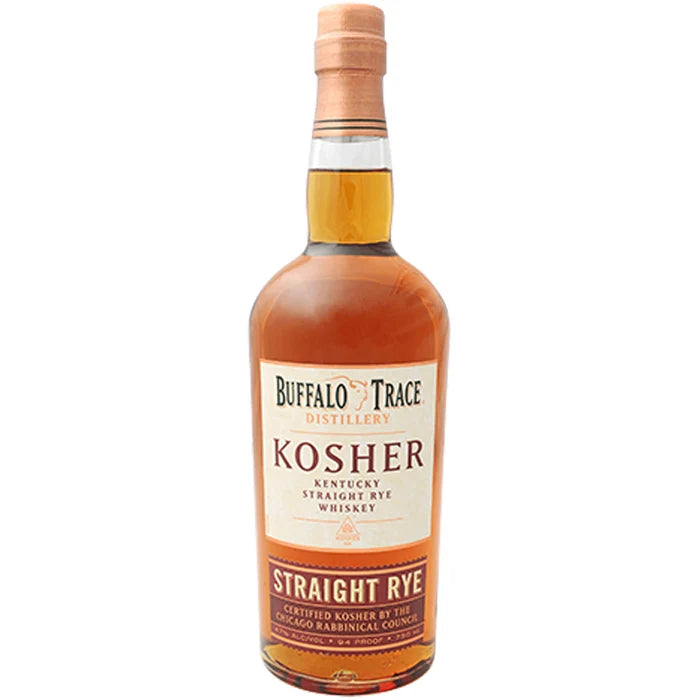 Buffalo Trace Kosher Straight Rye Bourbon Whiskey (750mL)