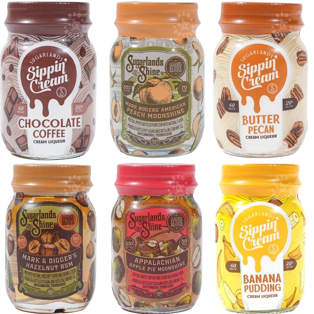 Sugarlands Distilling Co. Sampler Pack (6 x 50 ml) | Keg N Bottle