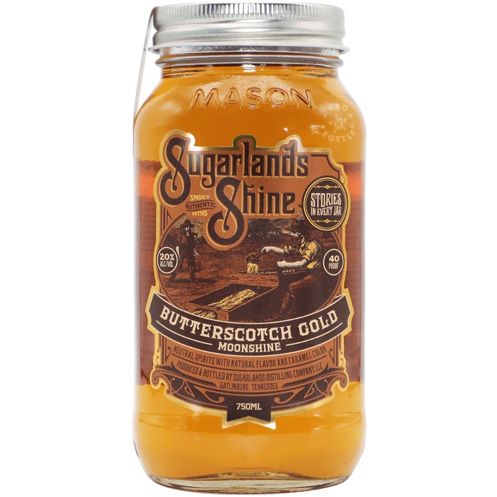 Sugarlands Shine Butterscotch Gold Moonshine (750 mL) | Keg N Bottle