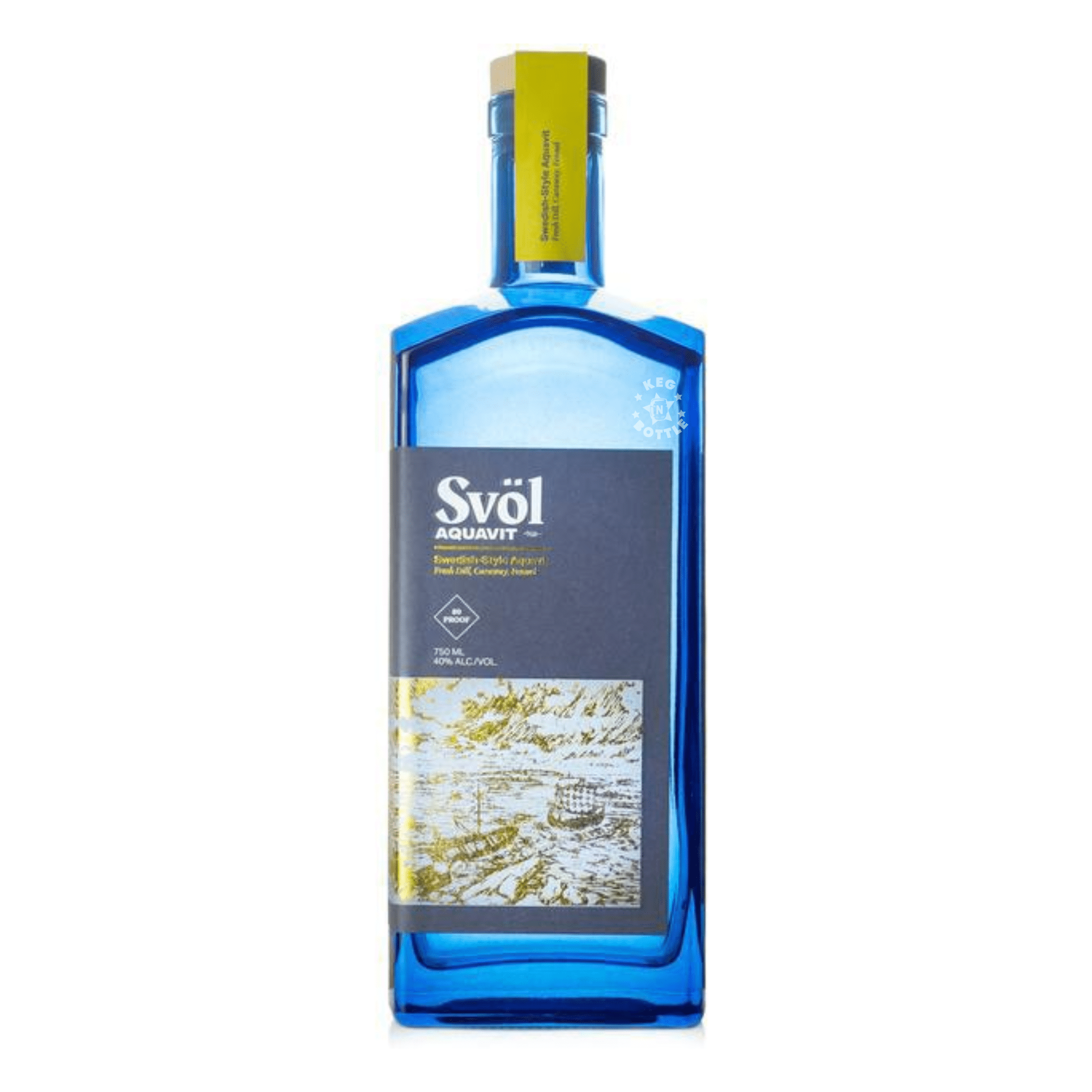 Svol Swedish Aquavit (750 mL) | Keg N Bottle