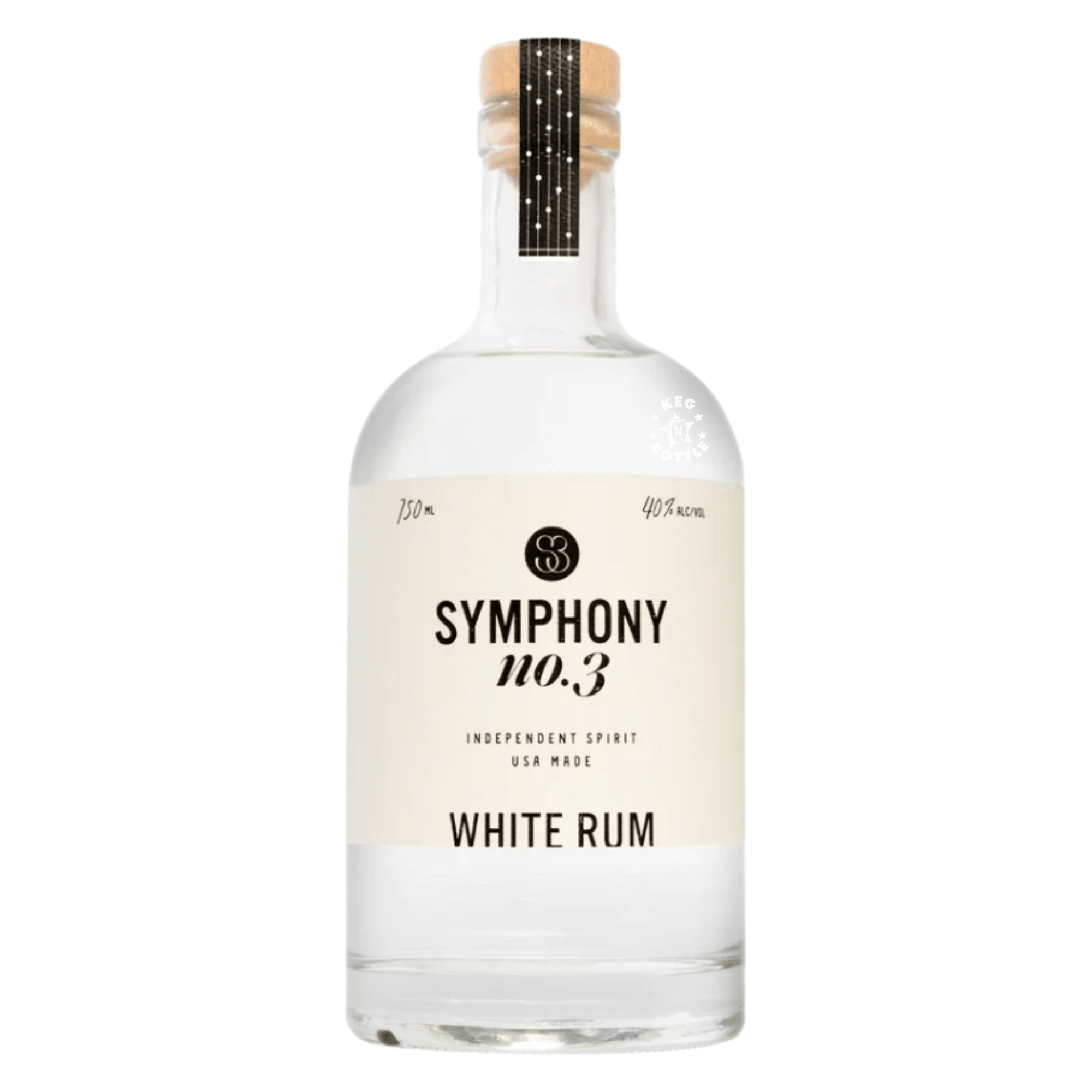 Symphony No. 3 White Rum (750 ml) | Keg N Bottle