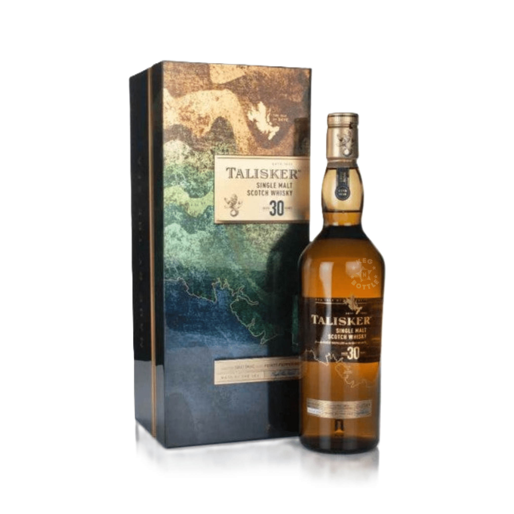 Talisker 30 Year Single Malt Scotch Whisky (750 mL) | Keg N Bottle