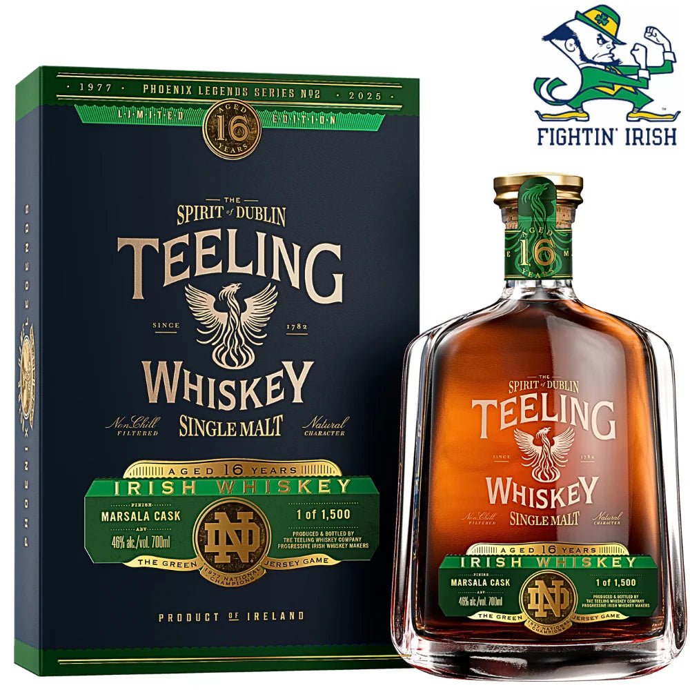 Teeling Notre Dame Phoenix Legends Series No. 02 16 Year Old Irish Whiskey (750mL) | Keg N Bottle