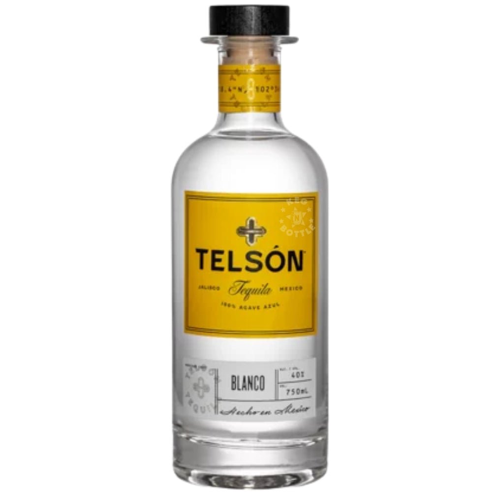 Telsón Tequila Blanco (750 ml) bottle – 100% blue weber agave tequila from Jalisco, México