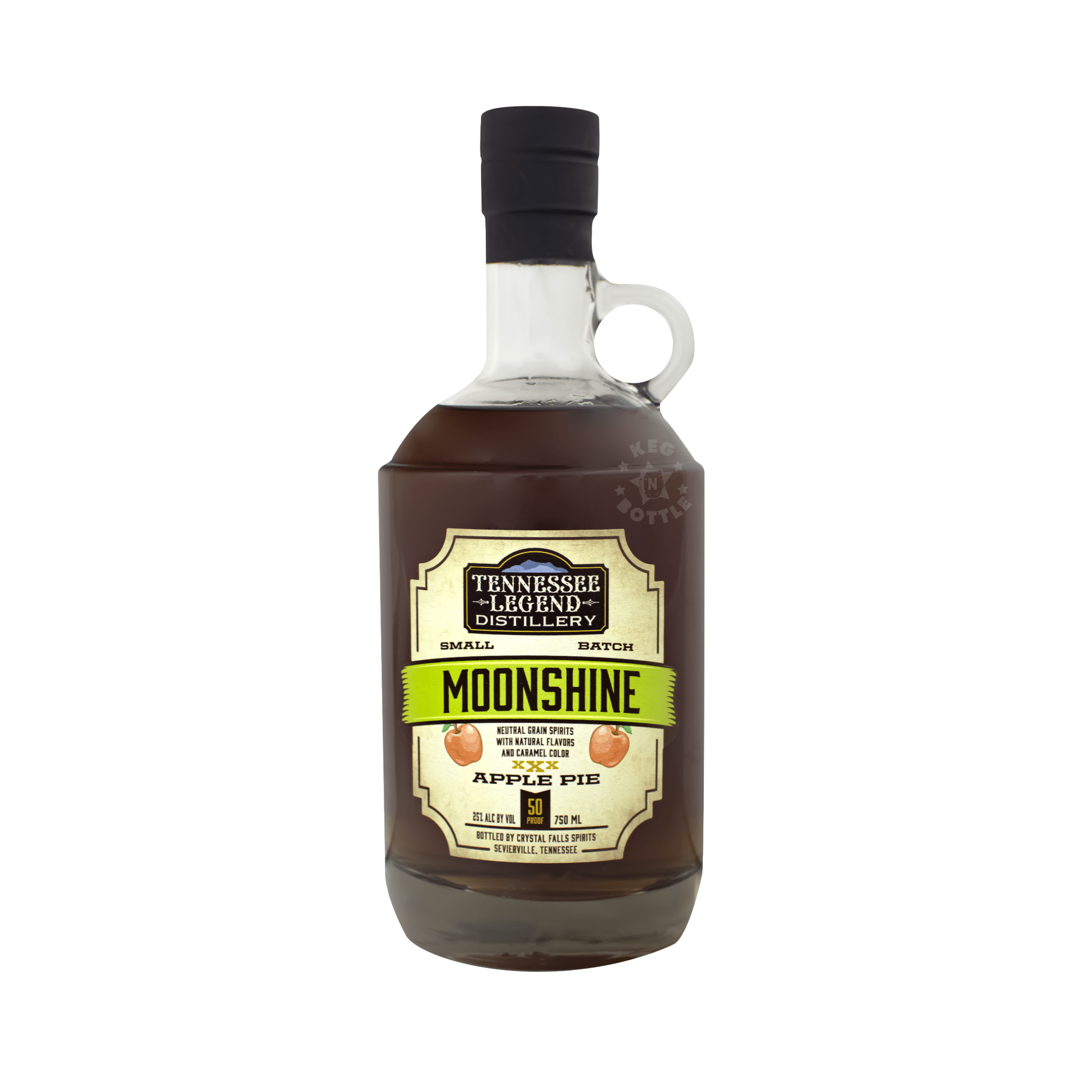 Tennessee Legend Apple Pie Moonshine (750 mL) | Keg N Bottle