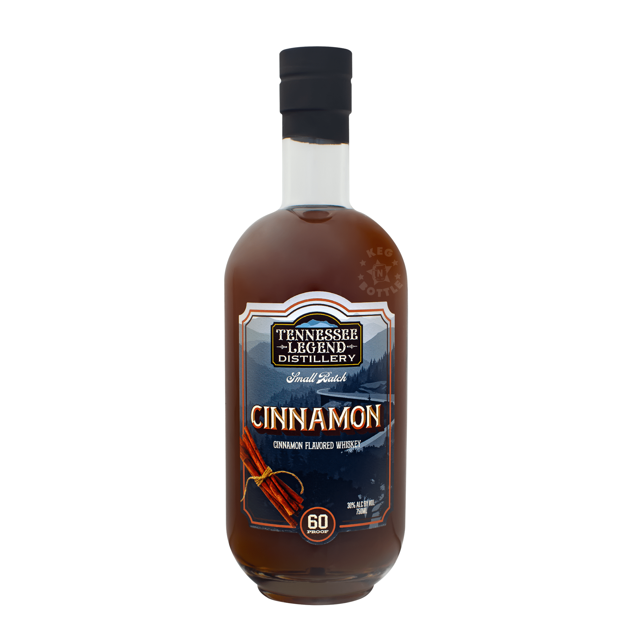 Tennessee Legend Cinnamon Whiskey (750 ml) | Keg N Bottle