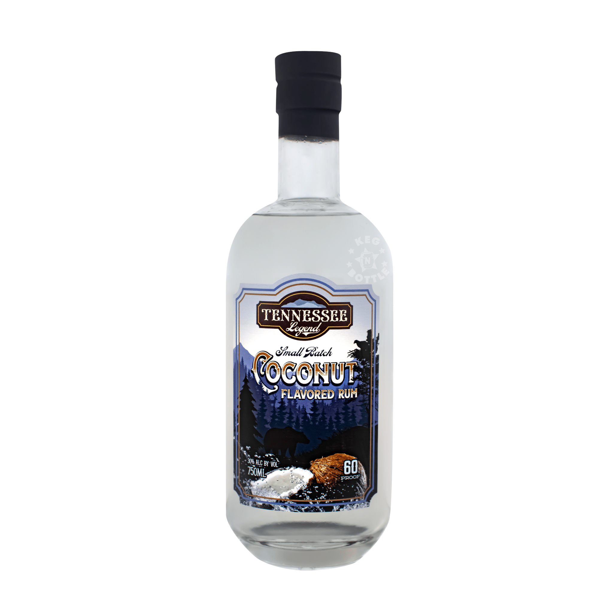 Tennessee Legend Coconut Rum (750 ml) | Keg N Bottle
