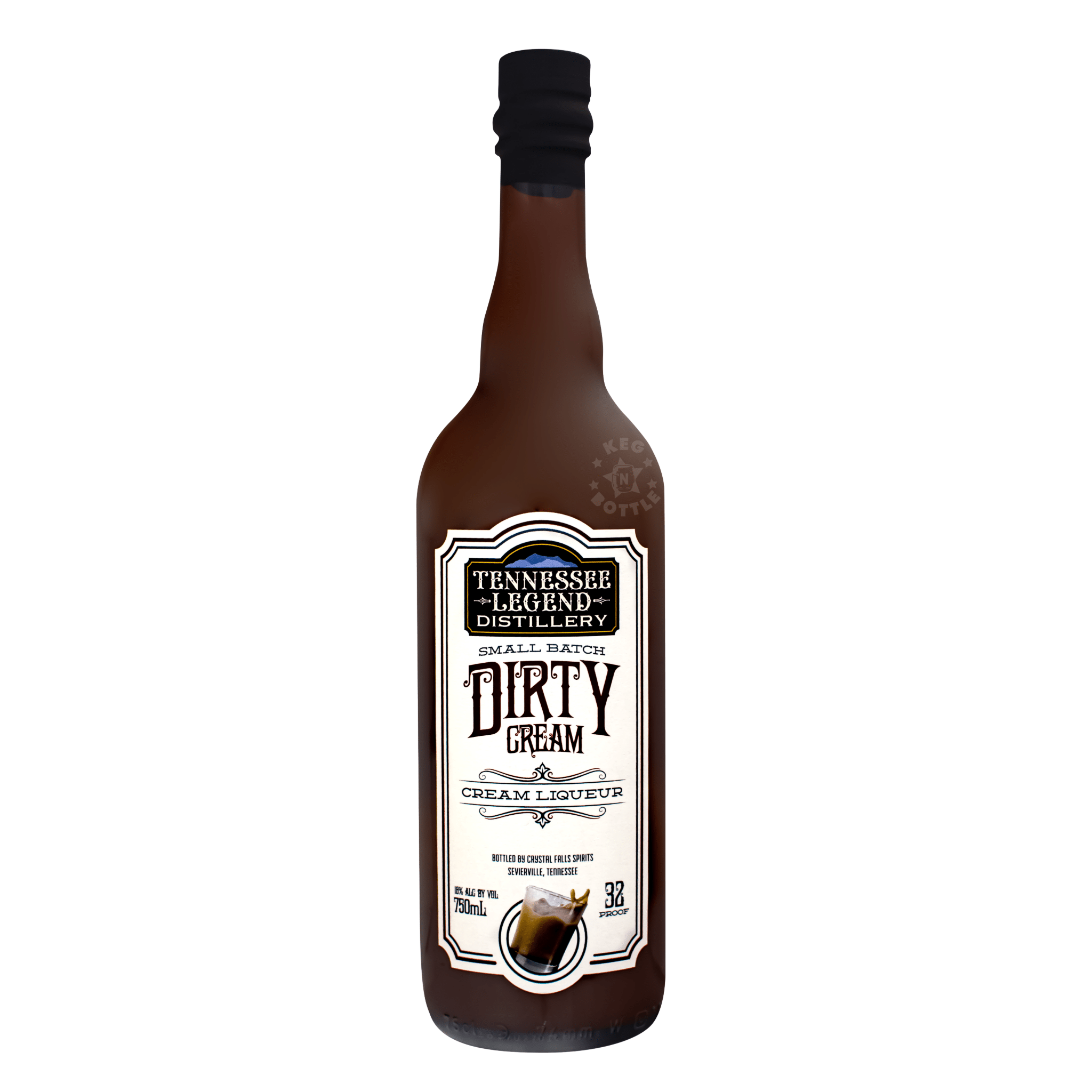 Tennessee Legend Dirty Cream Liqueur (750 ml) | Keg N Bottle