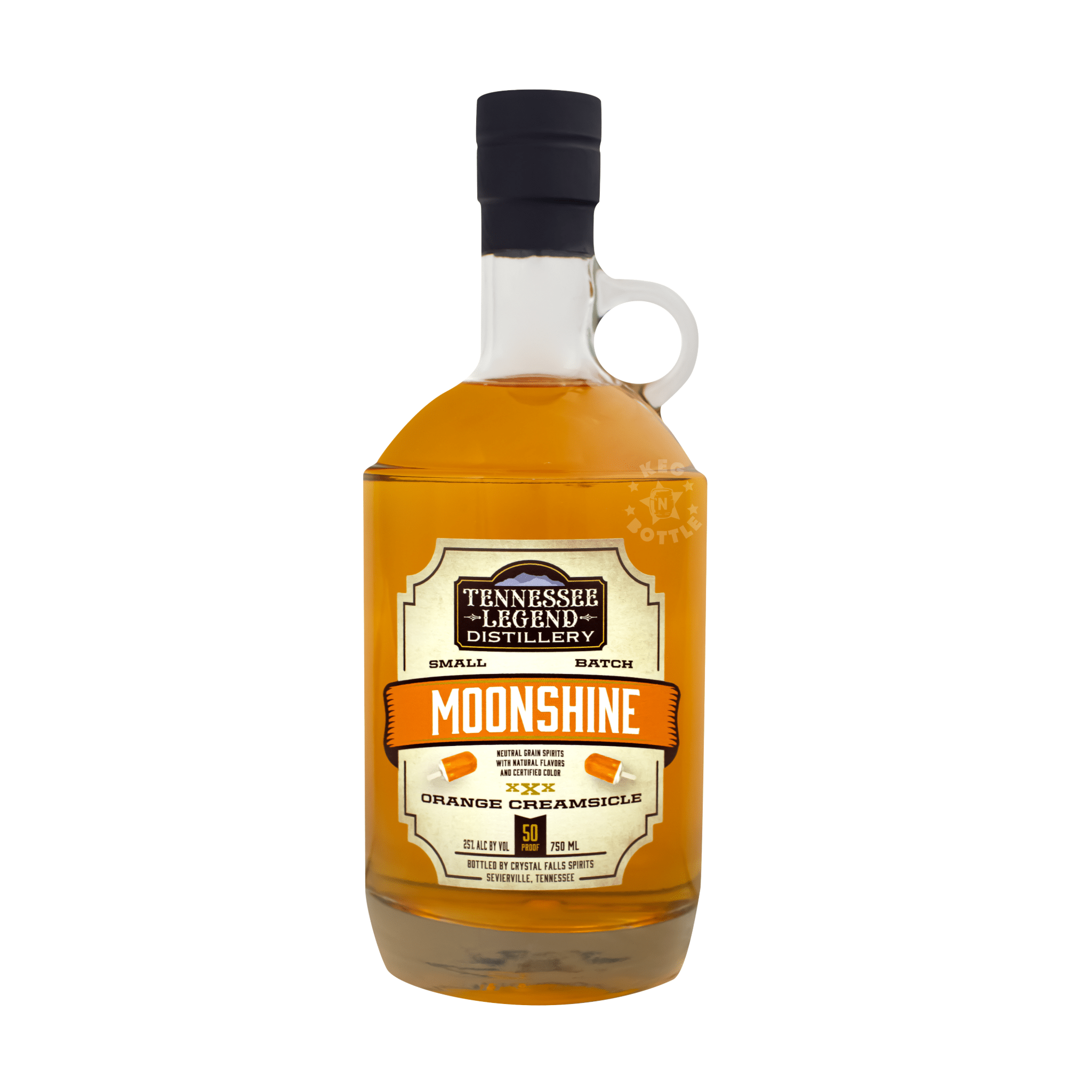 Tennessee Legend Orange Creamsicle Moonshine (750 ml) | Keg N Bottle
