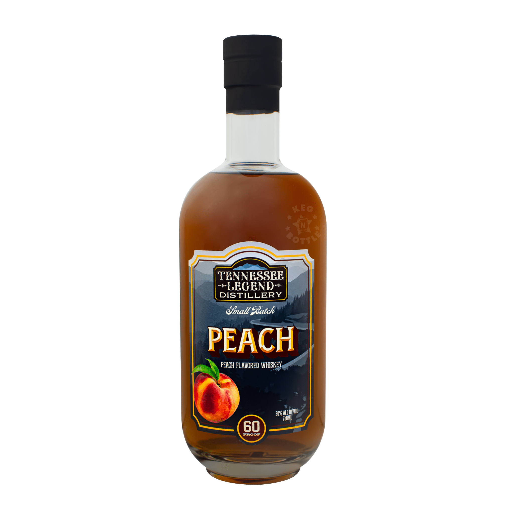 Tennessee Legend Peach Whiskey (750 ml) | Keg N Bottle