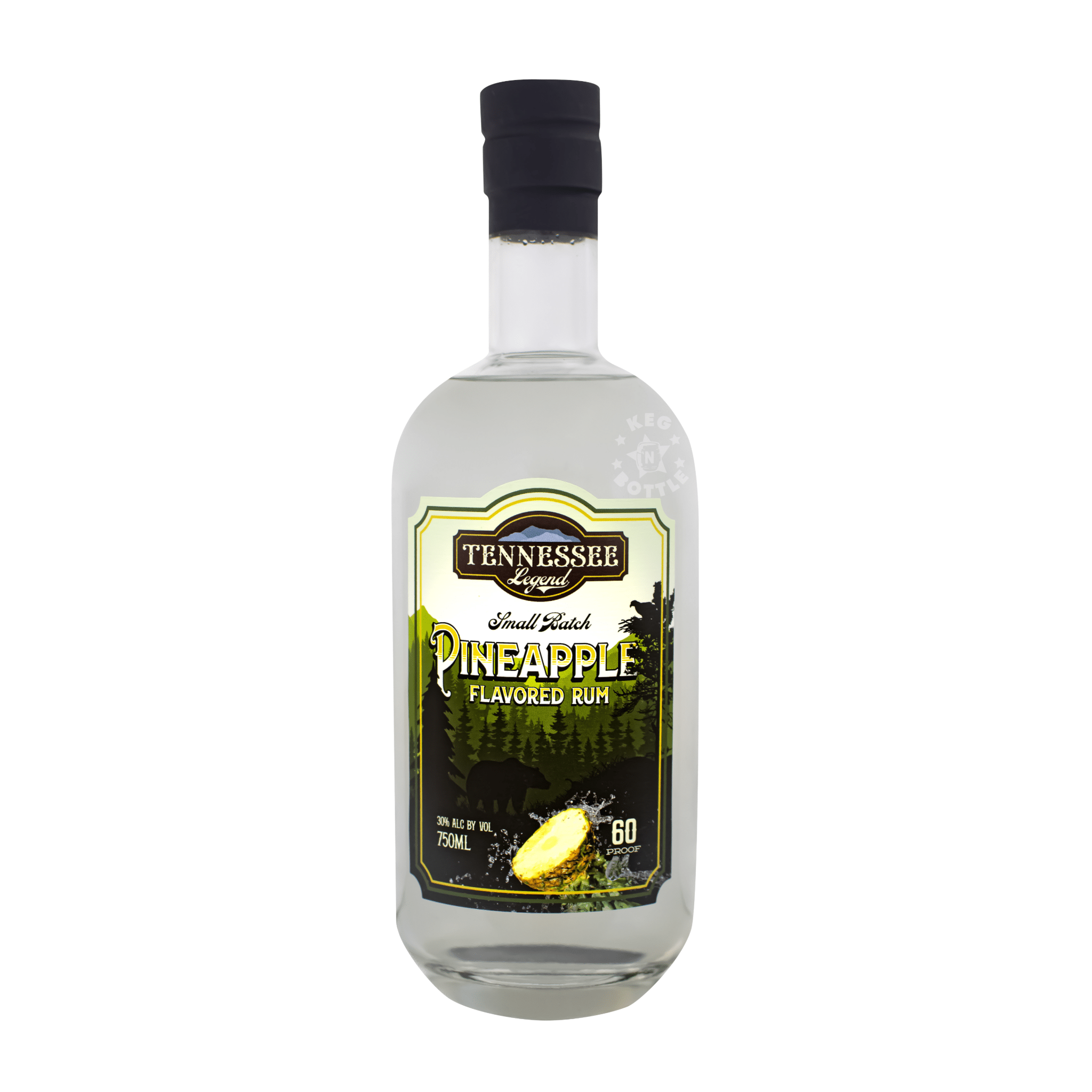 Tennessee Legend Pineapple Rum (750 ml) | Keg N Bottle