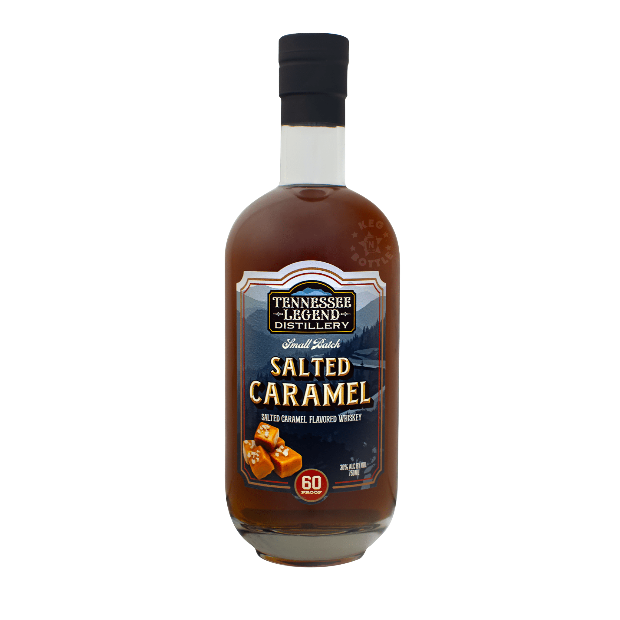 Tennessee Legend Salted Caramel Whiskey (750 ml) | Keg N Bottle