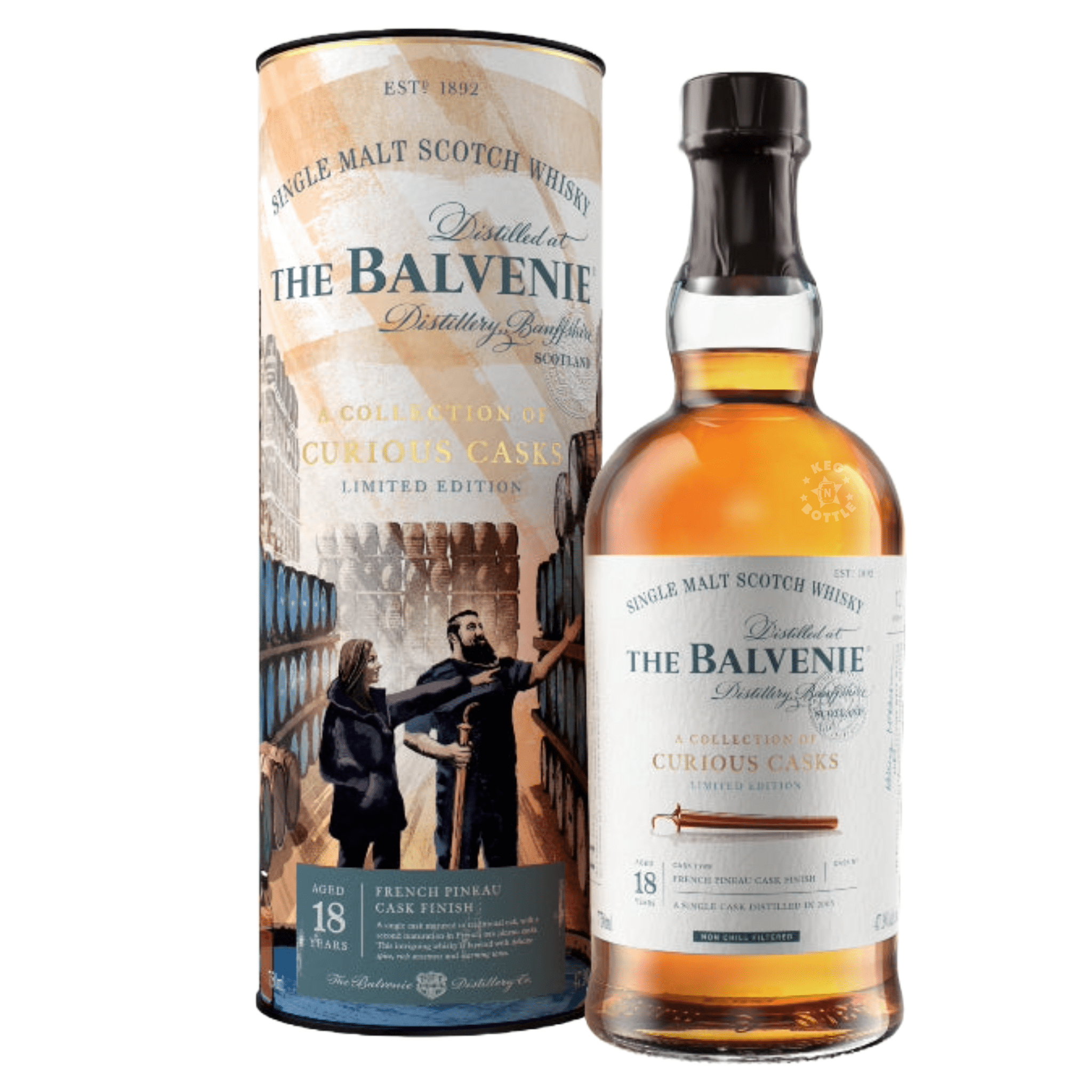The Balvenie Curious Casks 14 Year Old Bourbon Barrel Single Malt