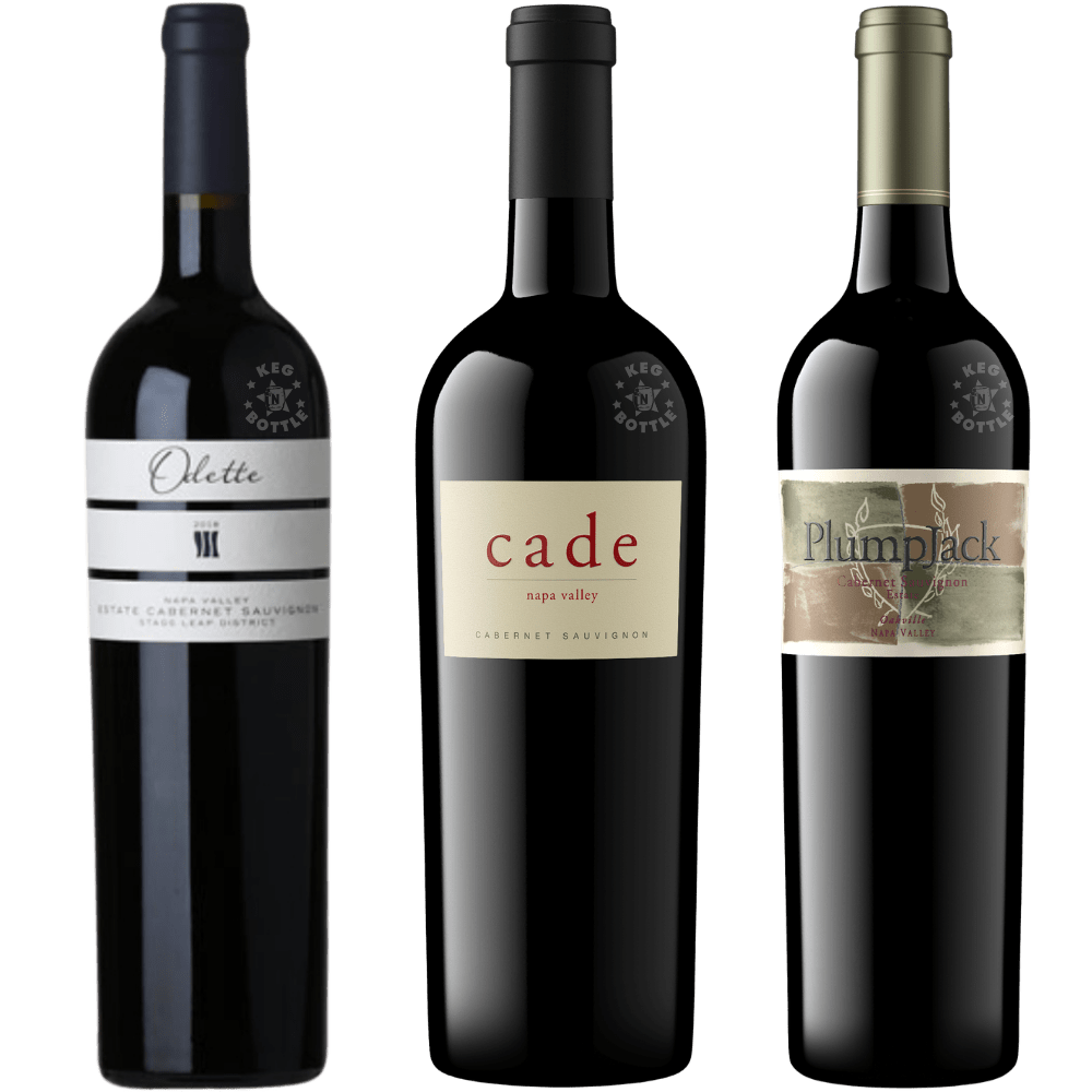 The Executive Blend Newsom Trio Napa Valley Cabernet Sauvignon wine bundle 3 bottles