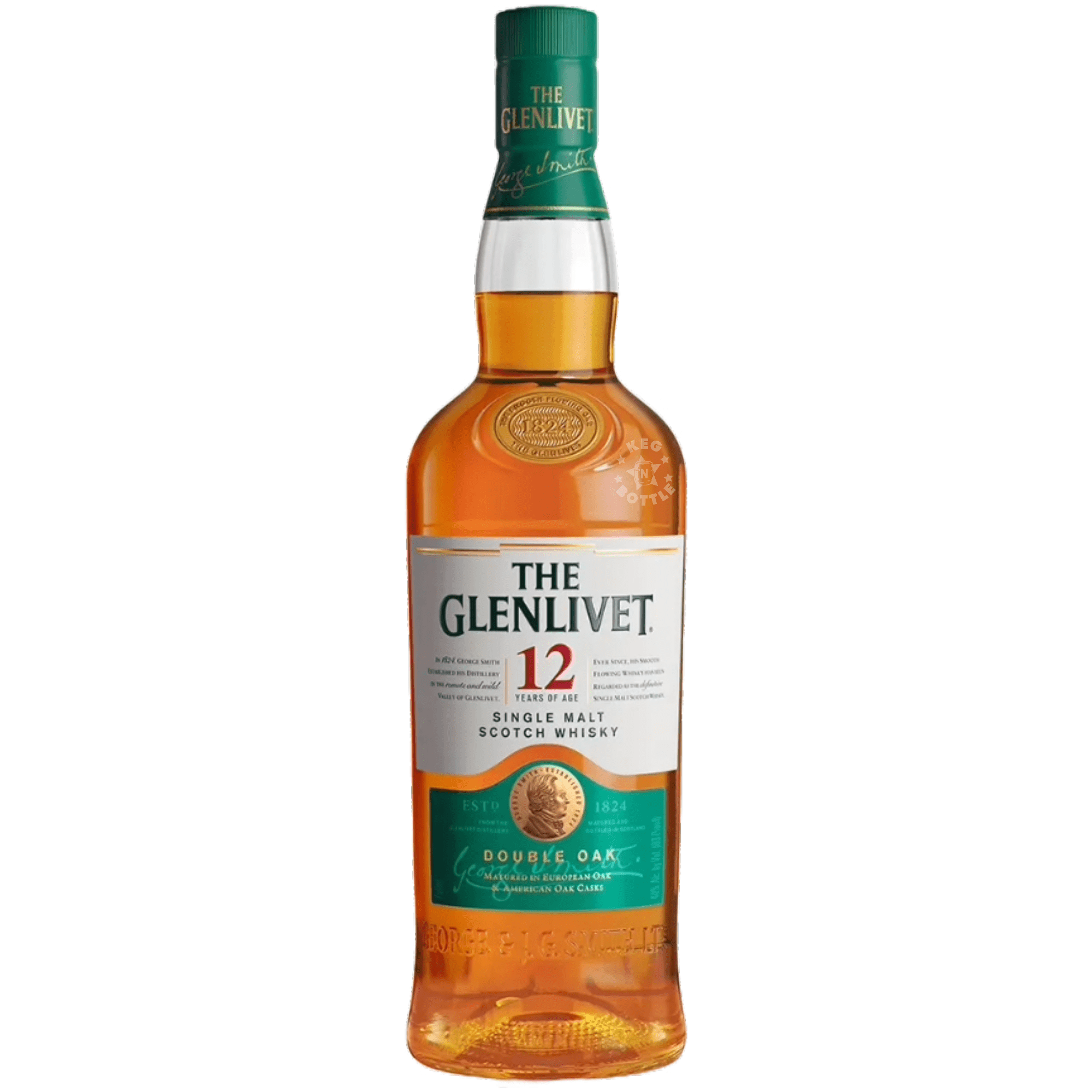 The Glenlivet 12 Year Single Malt Scotch Whisky (750 ml) | Keg N