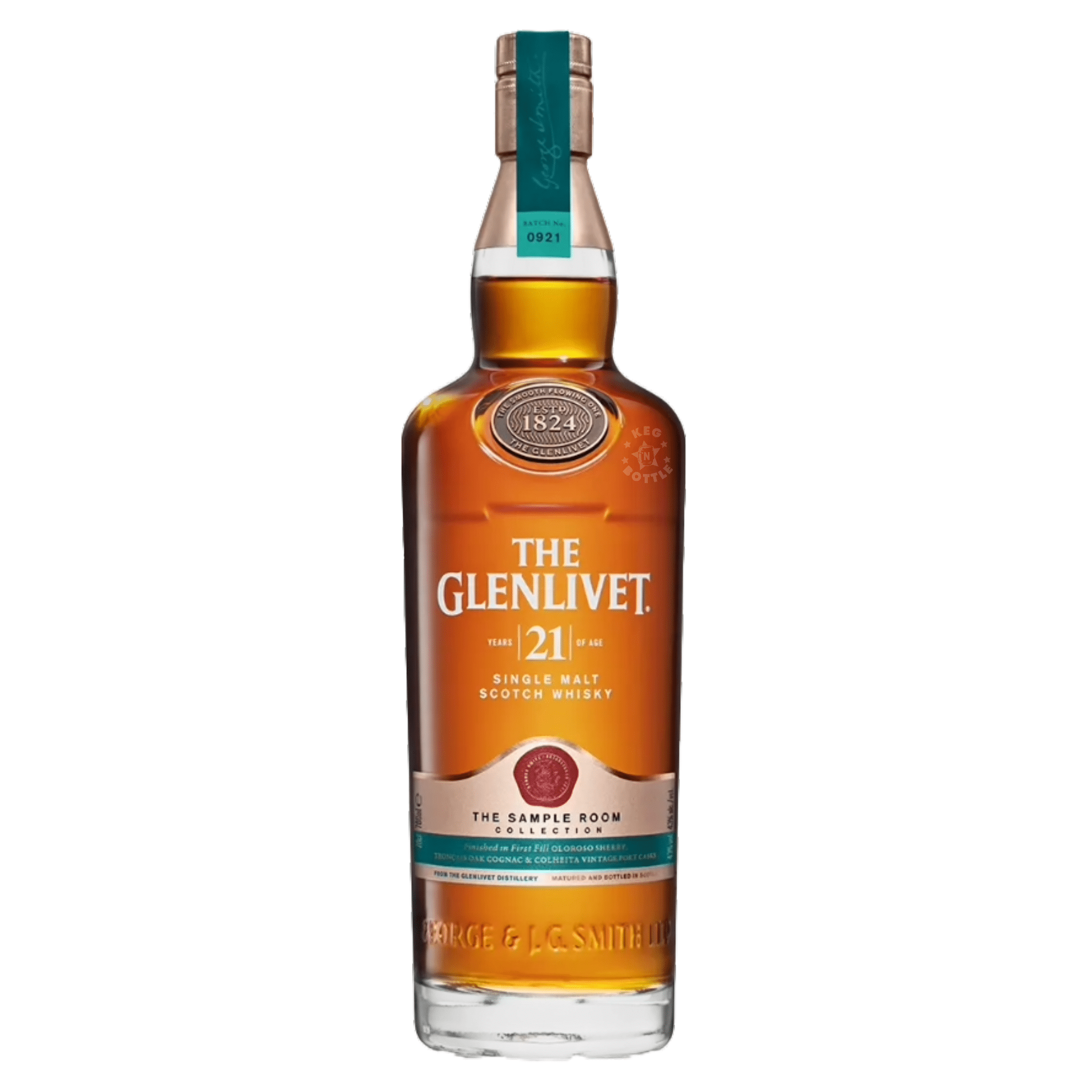 The Glenlivet 21 Year Single Malt Scotch Whisky (750 mL) | Keg N