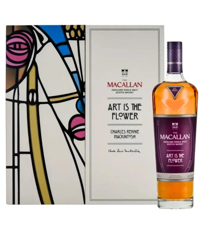 The Macallan Art is the Flower Highland Single Malt Whiskey (700mL