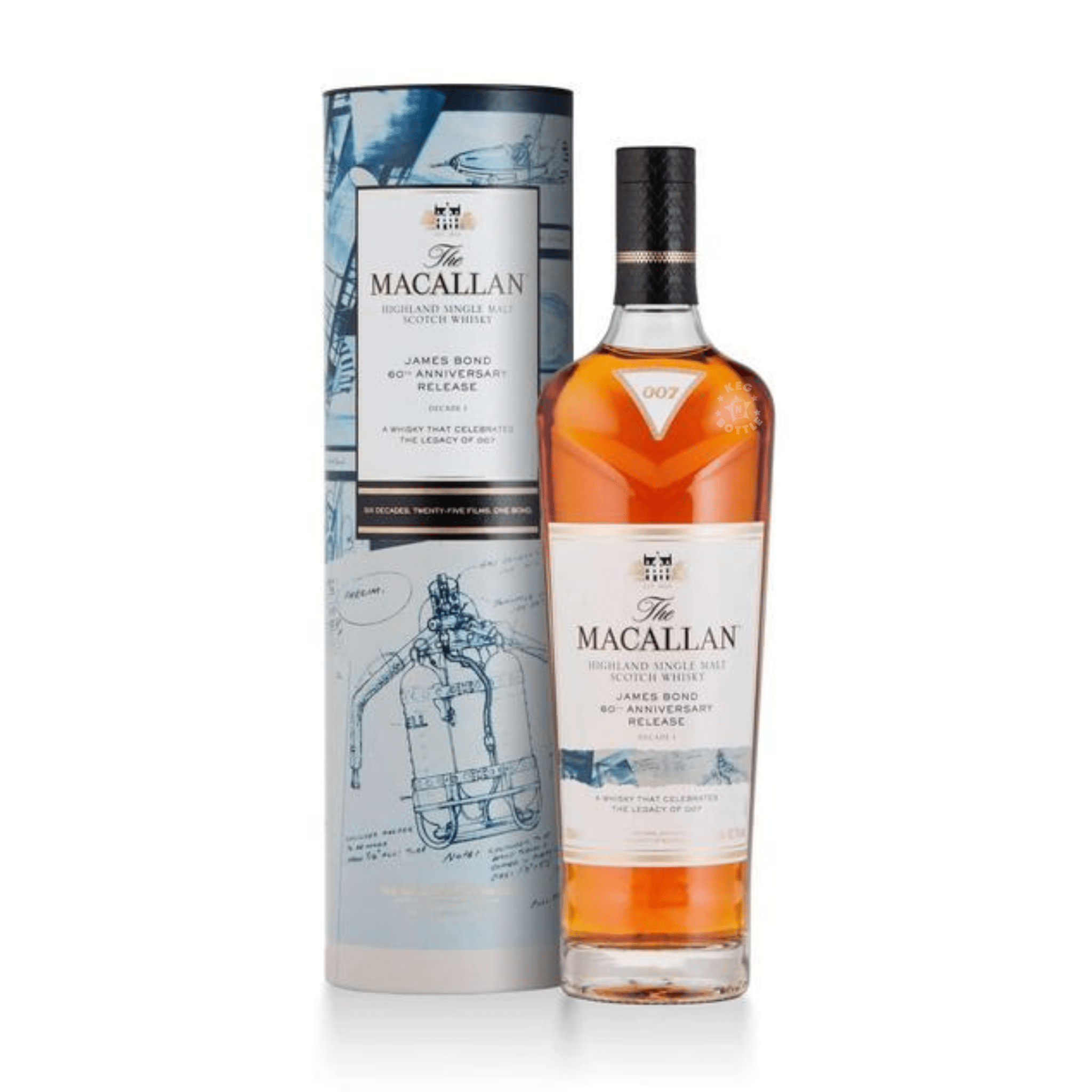 The Macallan James Bond 60th Anniversary Decade I (700 ml) | Keg N