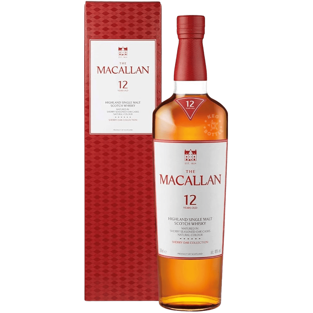The Macallan Sherry Oak 12 Year 110 Proof Scotch Whisky (750mL)