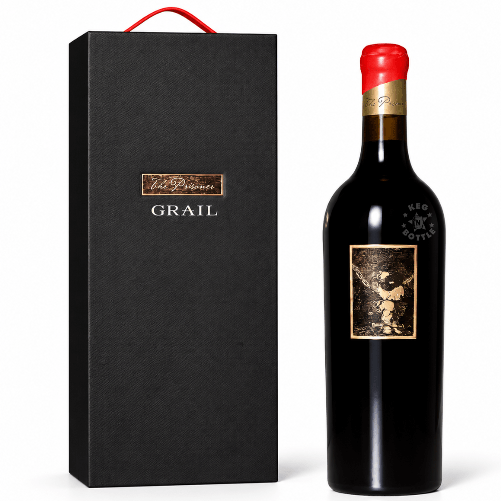 The Prisoner Grail 750mL luxury Napa Valley red blend with premium presentation box.
