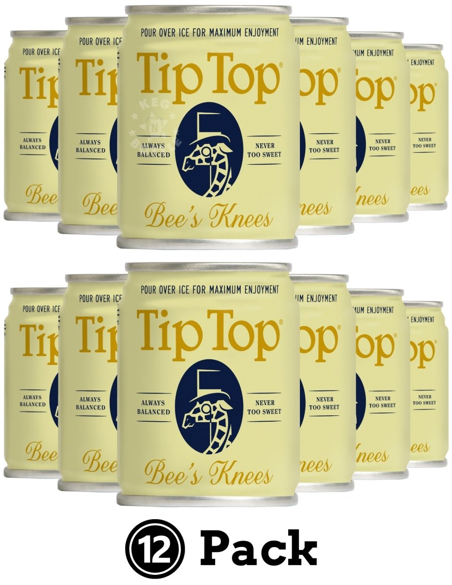 Tip Top Bee's Knees Gin Cocktail - 12 Pack (100 ml) | Keg N Bottle